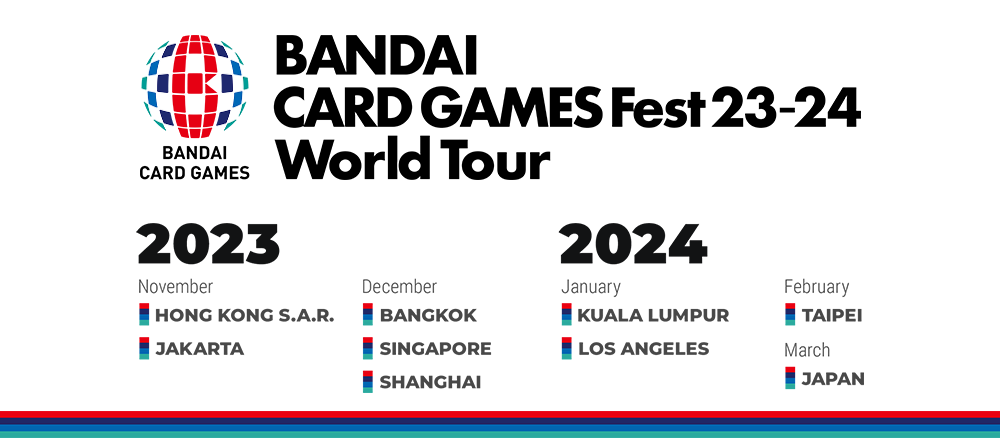 BANDAI CARD GAMES Fest 23-24 World Tour in Taipei